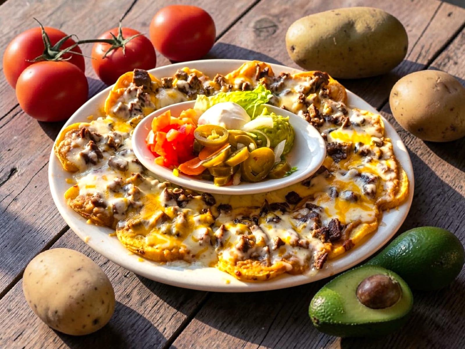 Potato Nachos